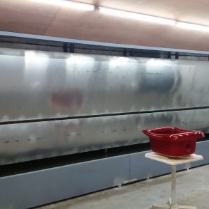 Buồng sơn màng nước 6,6m